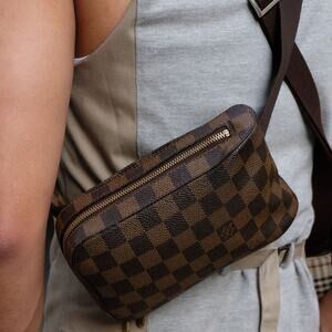 ⭐🔥AUTHENTIC🔥⭐Louis Vuitton Geronimos Damier Ebene